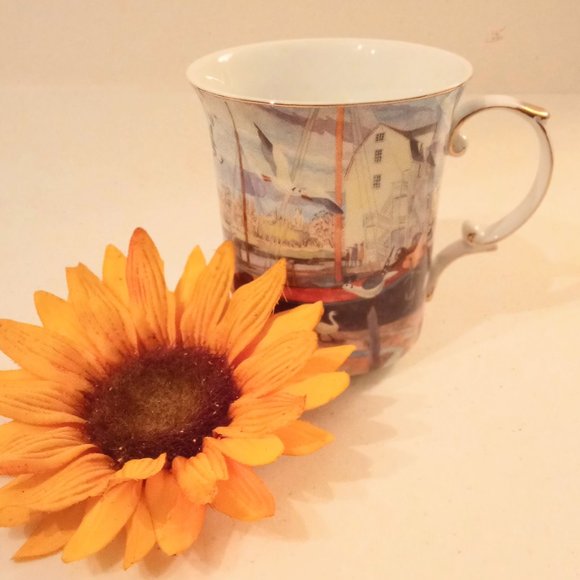 NIB🎁 FREE GIFT INCLUDED 🎁 NEW Tea or Coffee Big Cup in the Gift Box - Picture 2 of 9